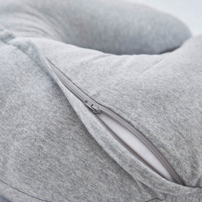 Martex Baby Nursing Pillow Marl Grey
