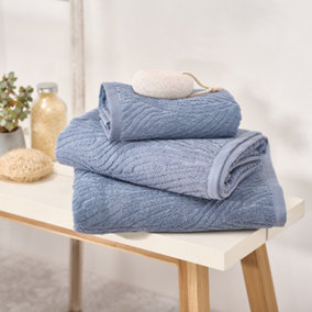 Martex Eco Pure 100% Cotton 650gsm Jacquard Bath Sheet