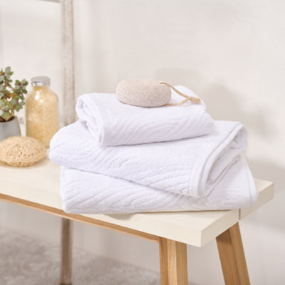 Martex Eco Pure 100% Cotton 650gsm Jacquard Bath Towel Price Comparisons | Compare The Build