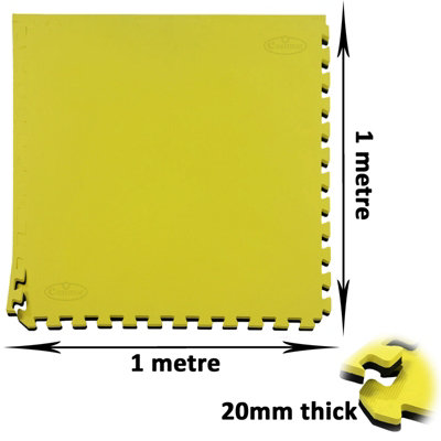 Martial Arts Karate Judo Kick Boxing Gym MMA 20mm thick Floor Mats Easimat