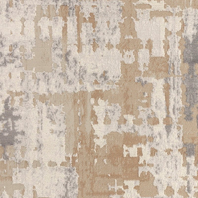 MARTINA Abstract Modern Marble Beige/White Area Rug 80 x 150 cm