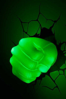 Marvel Avengers Hulk Fist 3D Deco Light