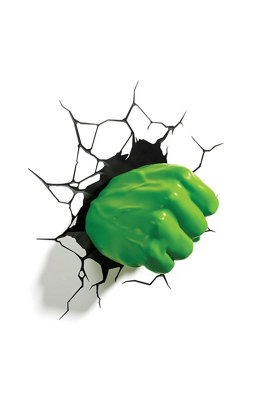 Marvel Avengers Hulk Fist 3D Deco Light