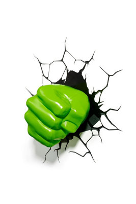 Marvel Avengers Hulk Fist 3D Deco Light - 3