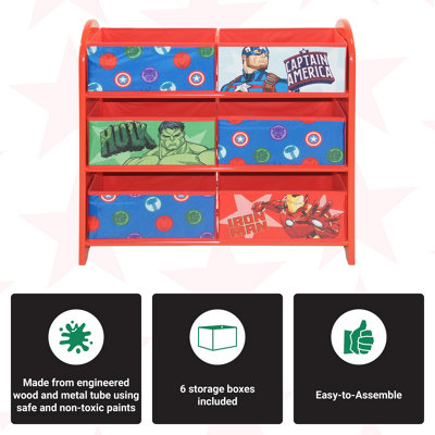 Avengers toy storage hotsell
