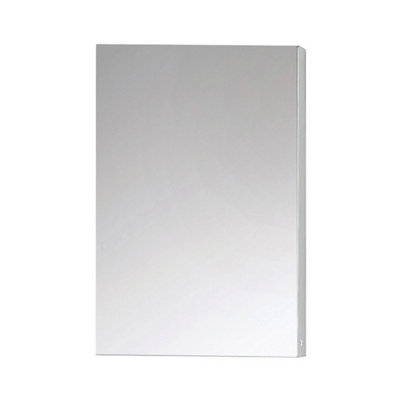 Marvel Bathroom Single Mirrored Wall Cabinet (H)703mm (W)400mm