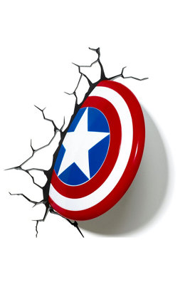 Marvel Captain America Shield 3D Deco Light