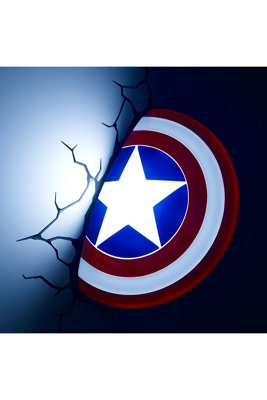 Marvel Captain America Shield 3D Deco Light - 3