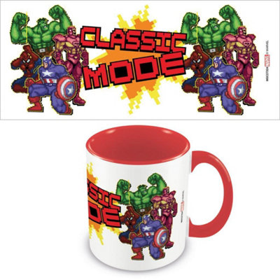 Marvel Clic Mode Inner Two Tone Mug White/Red (One Size)