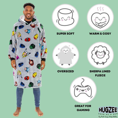 Marvel oversized online hoodie