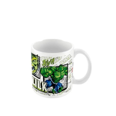 Marvel Comics Fury Rameez Hulk Mug White/Green (One Size)