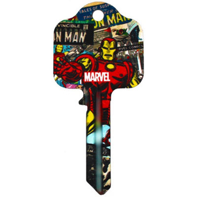 Marvel Comics Iron Man Door Key Multicoloured (One Size)