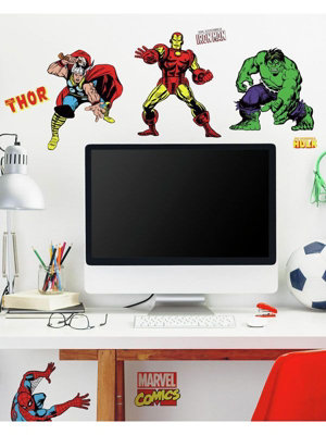 Marvel Comics Room Decor Wall Sticker Kit
