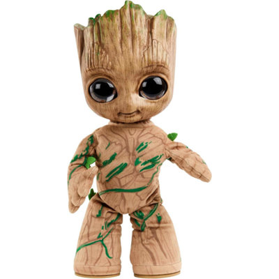 Marvel I am Groot Groovin Groot 11-Inch Dancing and Talking Plush Figure