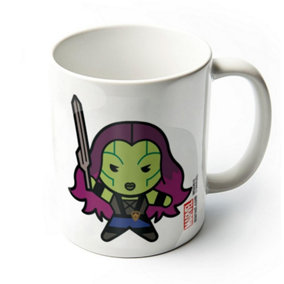 Marvel Kawaii Gamora Mug White/Purple/Green (One Size)
