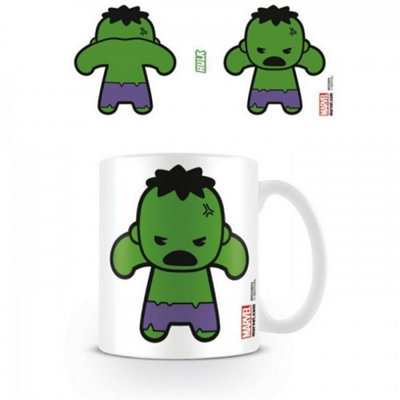 Marvel Kawaii Hulk Mug White/Green (One Size)