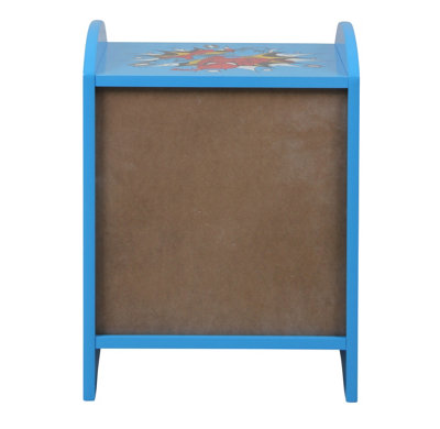 Marvel Spider-Man Bedside Table: Sturdy Engineered Wood Construction, Small Side Table with Storage Shelf for Kid's Bedroom