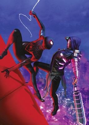 Marvel Spider-Man Fight Wall-Picture, 50cm x 70cm