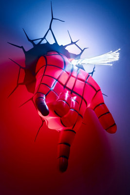 Spider man deals wall light