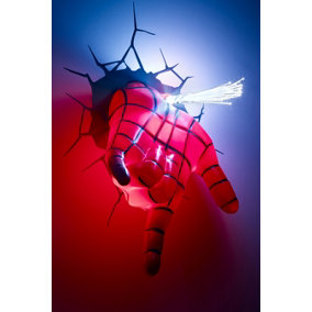 Marvel Spiderman Hand Wall 3D Deco Light