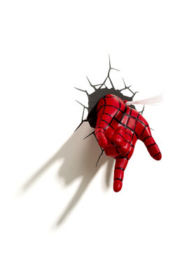 Marvel Spiderman Hand Wall 3D Deco Light
