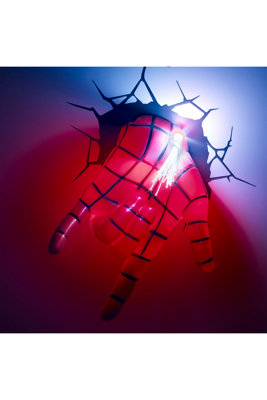Marvel Spiderman Hand Wall 3D Deco Light - 4
