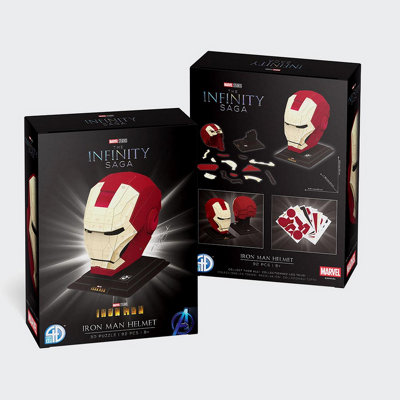 Marvel Studios: Iron Man Helmet 3D Puzzle - 4