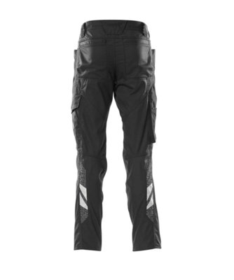 Mascot Accelerate Extra Light Trousers (Black)  (28) (Leg Length - Regular)