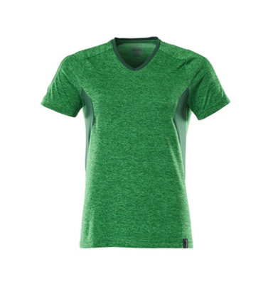 Mascot Accelerate Ladies COOLMAX PRO T-shirt (Grass Green/Green)  (X Small)