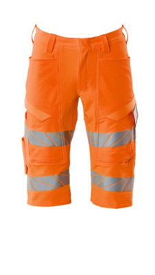 Mascot Accelerate Safe Ultimate Stretch Shorts (Hi-Vis Orange)  (36.5) (Leg Length - Regular)