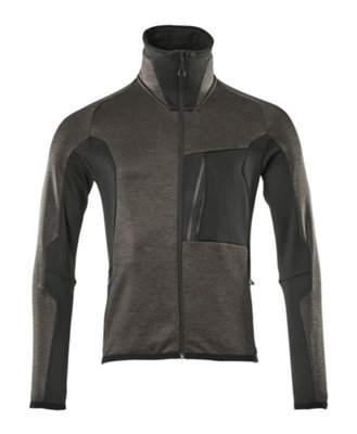 Mascot Advanced Modern Fit Microfleece Jacket with Zipper (Dark ...