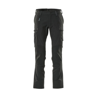 Mascot Advanced Ultimate Stretch Functional Trousers - Black  (42.5) (Leg Length - Short)