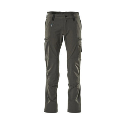 Mascot Advanced Ultimate Stretch Functional Trousers - Dark Anthracite   (28) (Leg Length - Regular)
