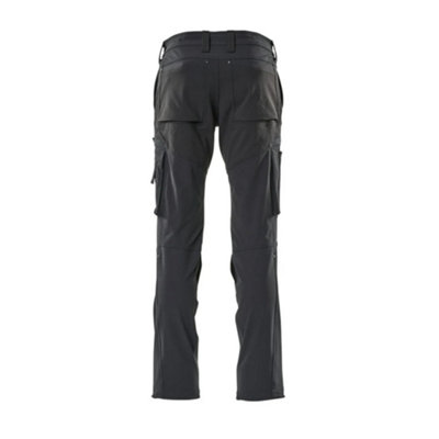 Mascot Advanced Ultimate Stretch Functional Trousers - Dark Navy  (28) (Leg Length - Short)
