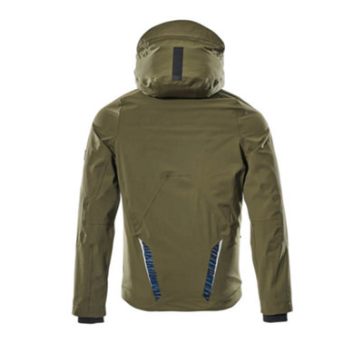Mascot Advanced Ultimate Stretch Waterproof Outer Shell Jacket (Moss ...