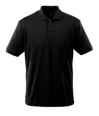 Mascot Crossover Bandol Polo Shirt - Deep Black  (XX Large)