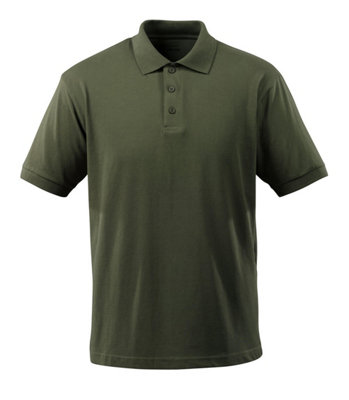 Mascot Crossover Bandol Polo Shirt - Moss Green  (Medium)