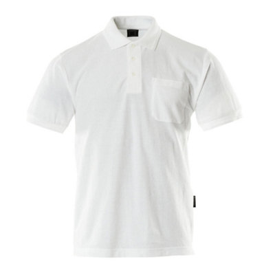 Mascot Crossover Borneo Polo Shirt (White)  (Small)