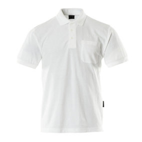 Mascot Crossover Borneo Polo Shirt (White)  (XX Large)