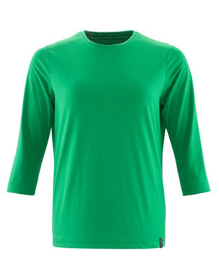 Mascot Crossover Ladies ProWash A3/4 Sleeve T-Shirt (Grass Green)  (Medium)