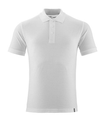 Mascot Crossover Modern Fit Polo Shirt (White)  (X Small)