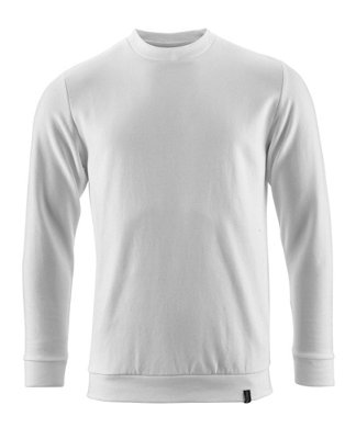 Mascot Crossover Modern Fit Sweatshirt with ProWash Technology (White)  (Small)