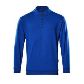 Mascot Crossover Trinidad Polo Sweatshirt (Royal Blue)  (XXXX Large)