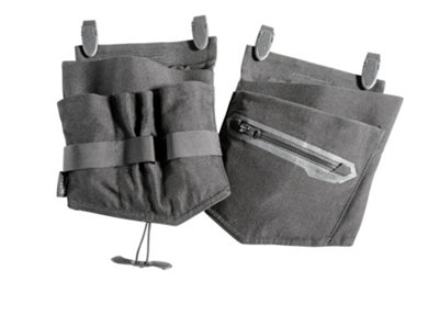 Mascot Customized Electrician Holster Pockets (Stone Grey)  (One Size)