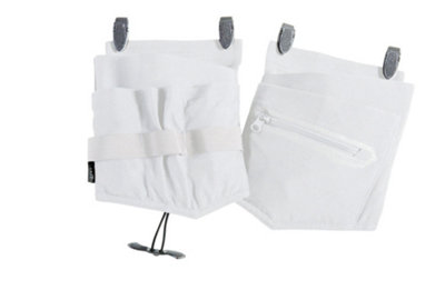 Mascot Customized Electrician Holster Pockets (White)  (One Size)
