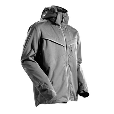 Mascot Customized Outer Shell Jacket (Stone Grey) (Large)