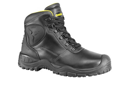Mascot Footwear Batura Plus Safety Boots (Black/Yellow) (UK 10)