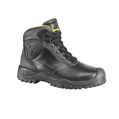 Mascot Footwear Batura Plus Safety Boots (Black/Yellow) (UK 10)