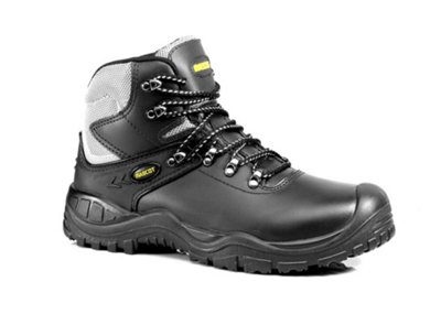 Mascot Footwear Elbrus Safety Boots (Black/Yellow) (UK 6)
