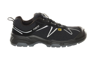 Mascot Footwear Safety Shoes S3 with BOA (Black/Silver) (UK 6.5)